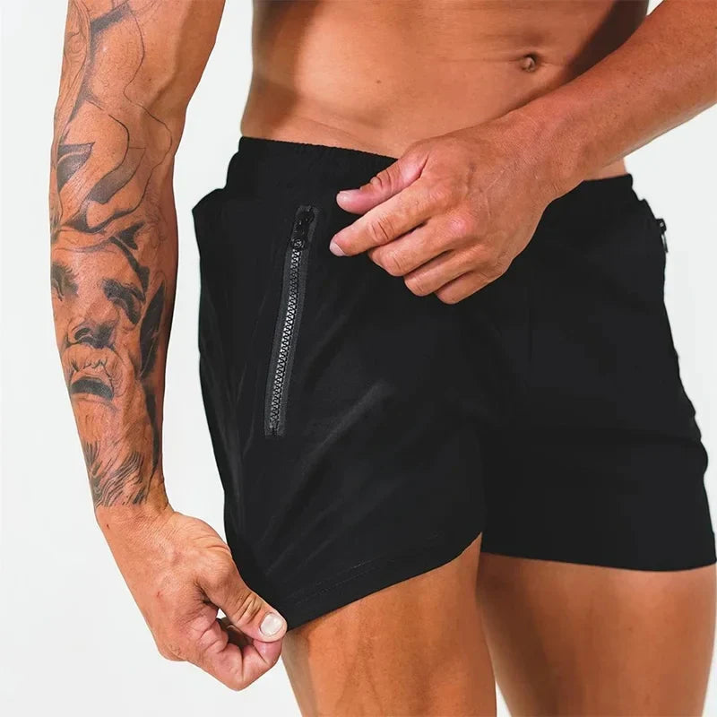 PORT HERCULE | Herren-Badeshorts mit Reißverschlusstaschen