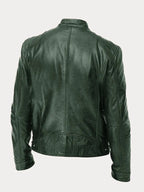 MONZA | Klassische Lederjacke für Herren