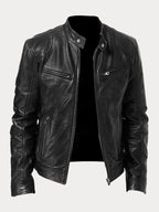 MONZA | Klassische Lederjacke für Herren
