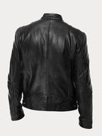 MONZA | Klassische Lederjacke für Herren