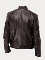 MONZA | Klassische Lederjacke für Herren