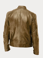 MONZA | Klassische Lederjacke für Herren