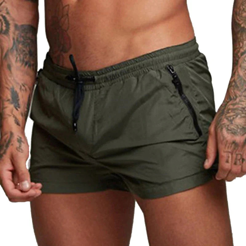 PORT HERCULE | Herren-Badeshorts mit Reißverschlusstaschen