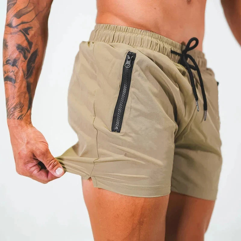 PORT HERCULE | Herren-Badeshorts mit Reißverschlusstaschen