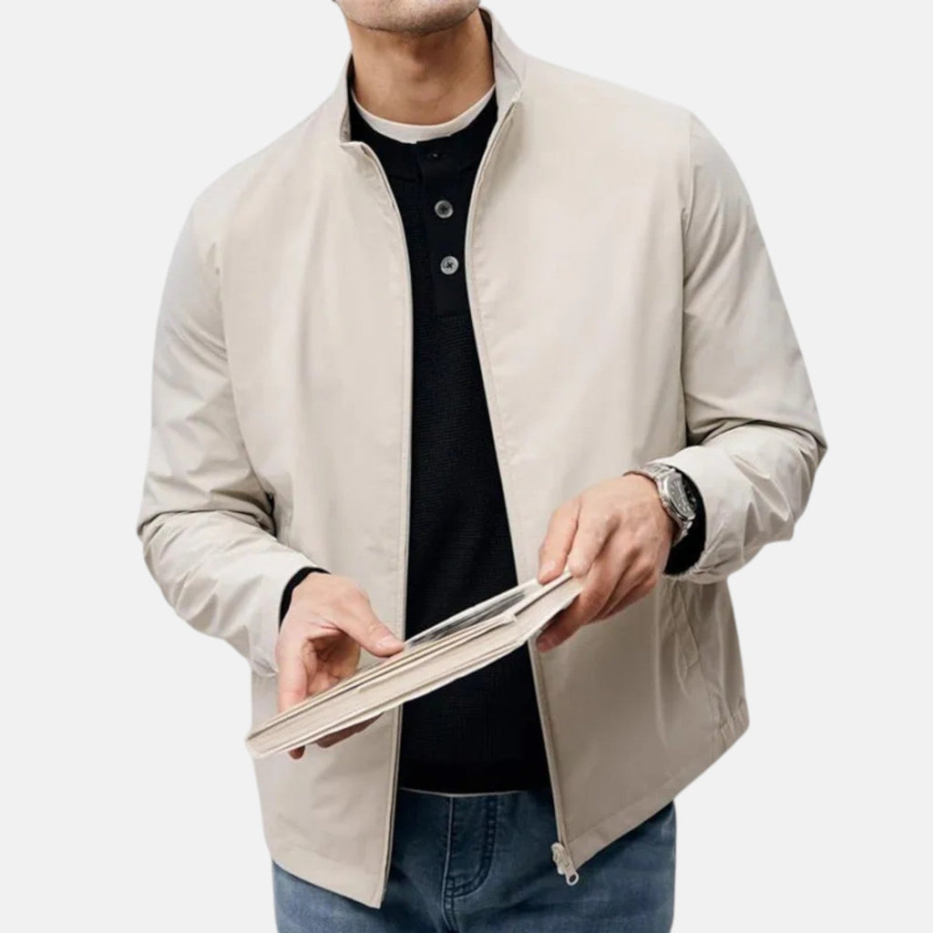 ELBSTRAND | Moderne Herrenjacke mit Stehkragenmit Stehkragen
