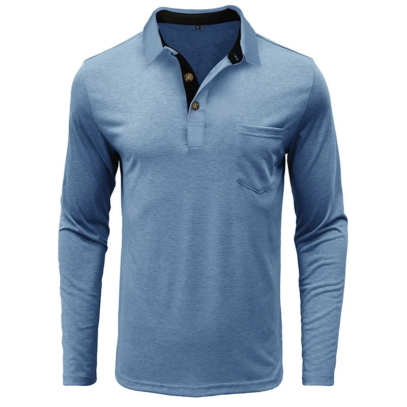 Sommerfeld | Herren Langarmshirt in Unifarbe