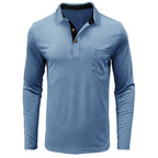 Sommerfeld | Herren Langarmshirt in Unifarbe
