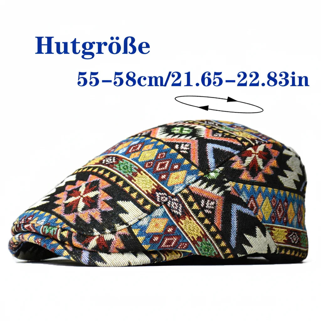 KASPAR | Farbenfrohe Vintage-Cap mit Retro-Charakter