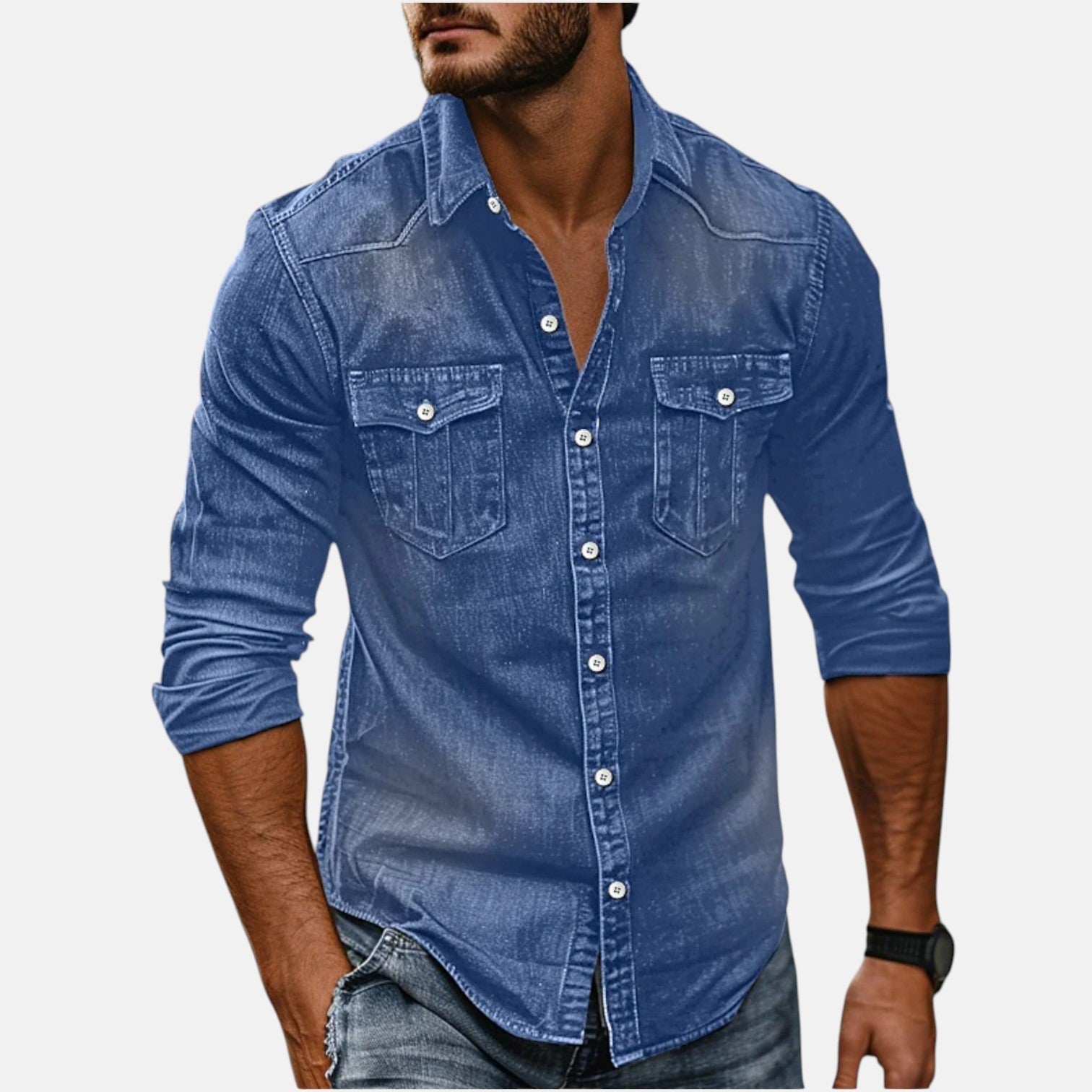 Sommerfeld | Vielseitiges und Trendiges Herren-Denimhemd