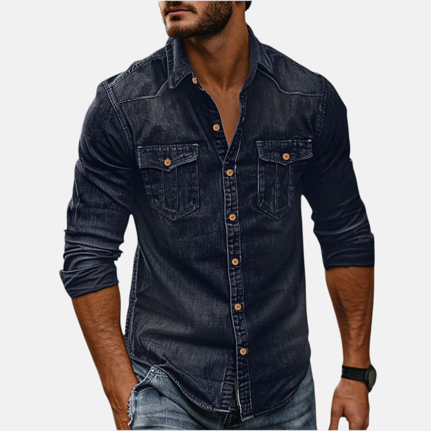 Sommerfeld | Vielseitiges und Trendiges Herren-Denimhemd