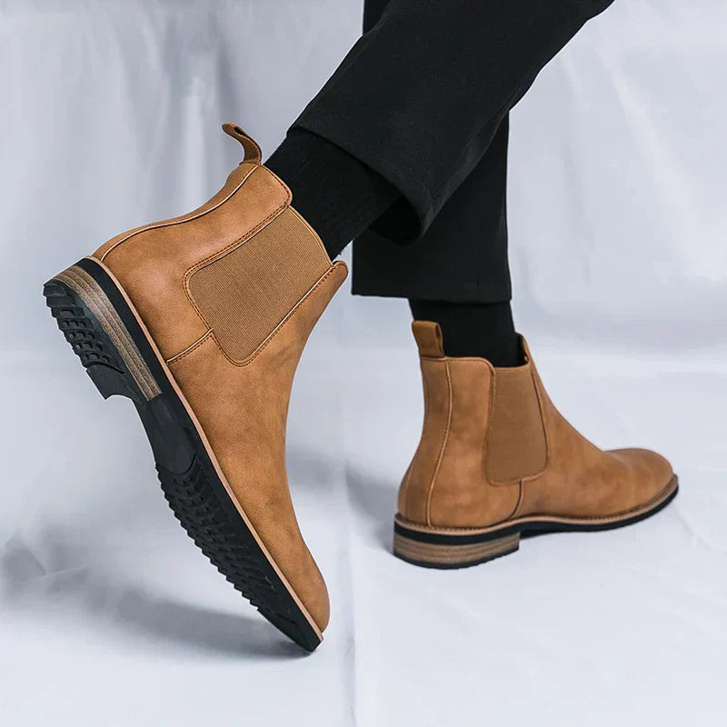 Sommerfeld™ | Chelsea-Stiefel aus Leder