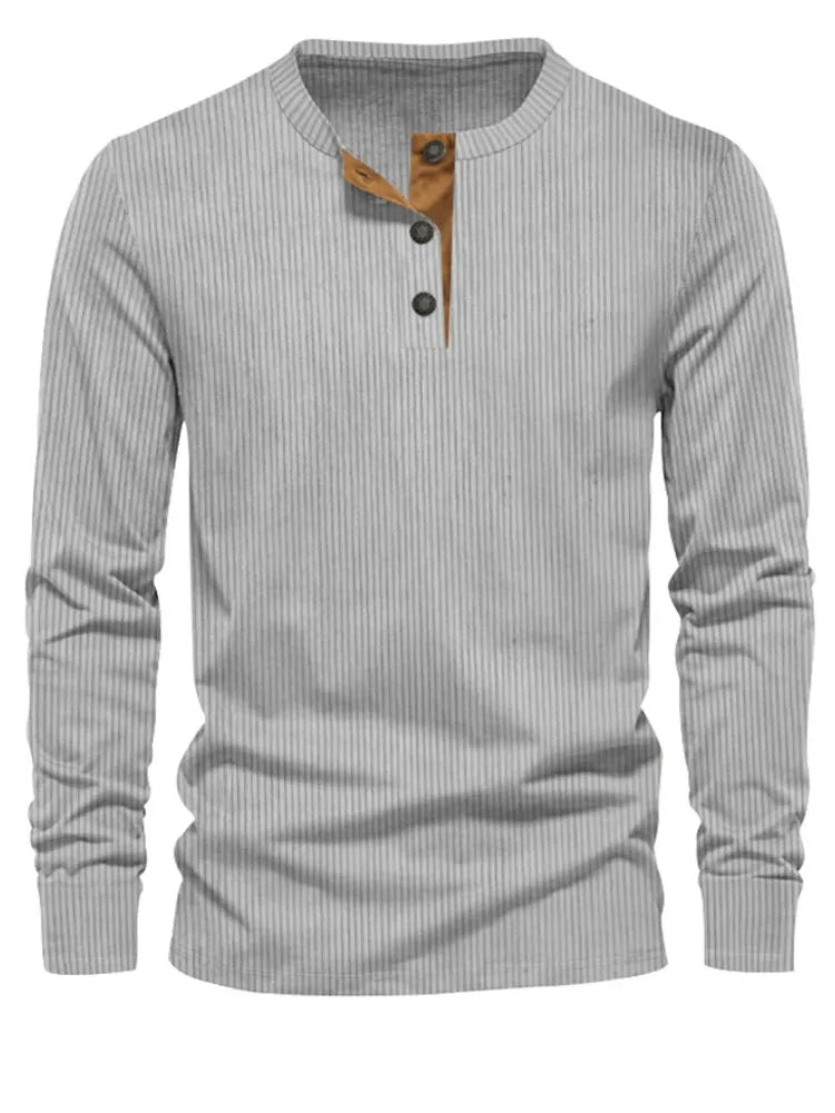 Sommerfeld | Klassisches Herren-Langarmshirt