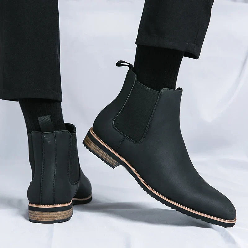 Sommerfeld™ | Chelsea-Stiefel aus Leder