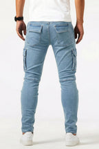 KORVYLAN | Stretch Cargo Jeans im Urban Utility Fit