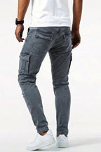 KORVYLAN | Stretch Cargo Jeans im Urban Utility Fit
