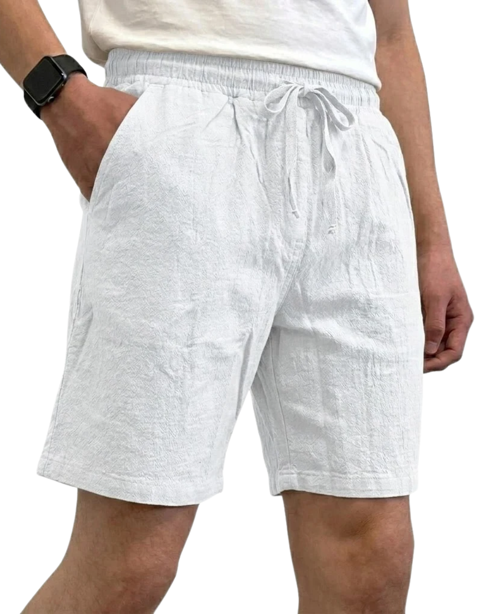 BENTON | Luftige Leinenshorts für Herren