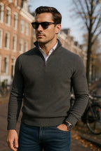 Sommerfeld™ | The Windsor Half-Zip Herrenpullover