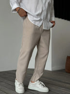 LIVARO | Leichte Freizeithose im urbanen Stil