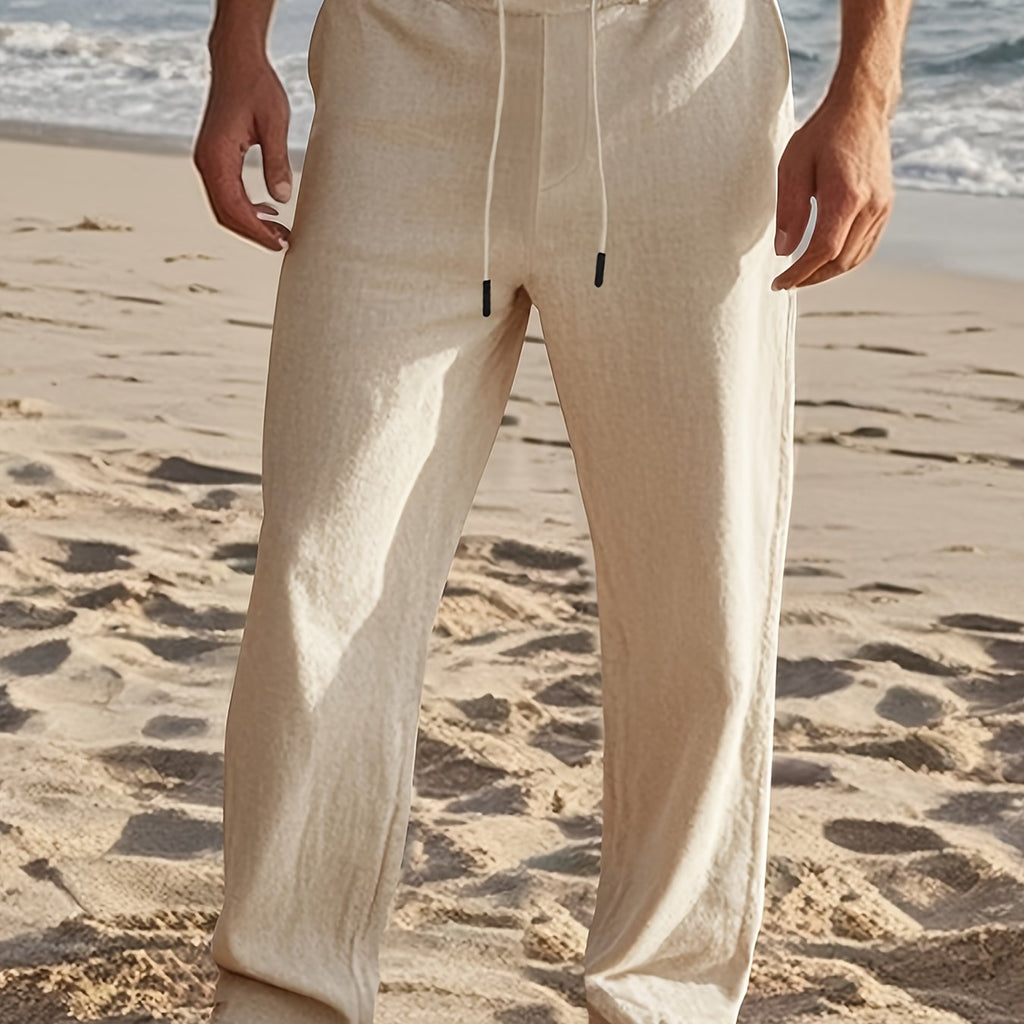 TEO | Leinenhose mit lockerer Passform
