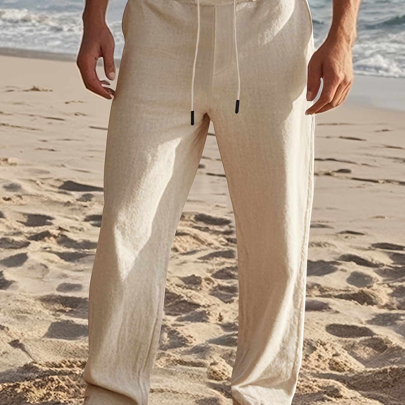 TEO | Leinenhose mit lockerer Passform