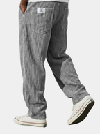 VARENZO | Cordhose mit elastischem Bund