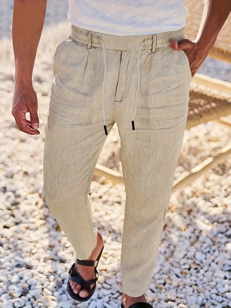 NICHOLS | Leinenhose für Herren