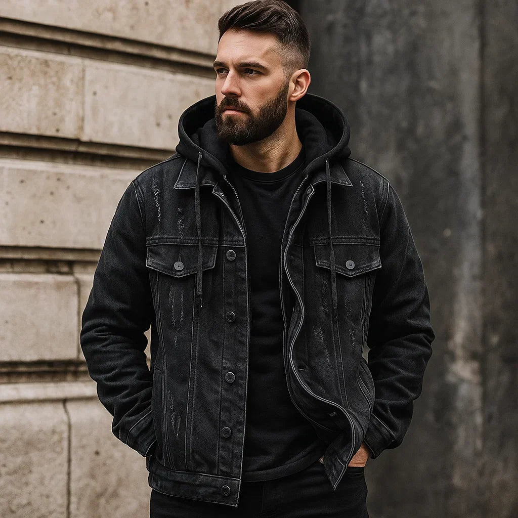 Blackhawk | Premium isolierte Denim-Jacke für Herren
