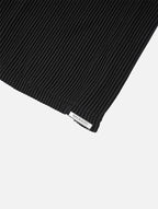 Bailey Ribbed Shirt - Black