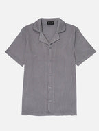 Bailey Ribbed Shirt - Grey