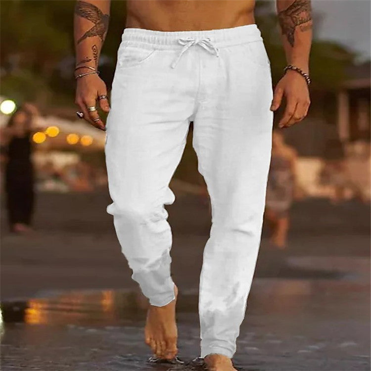 NOAH | Leichte Strand- &amp; Sommerhose im Relaxed Fit