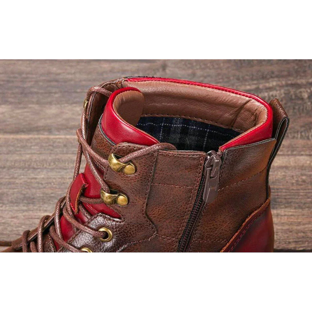 Sommerfeld™ | Oxford-Stiefel aus Leder