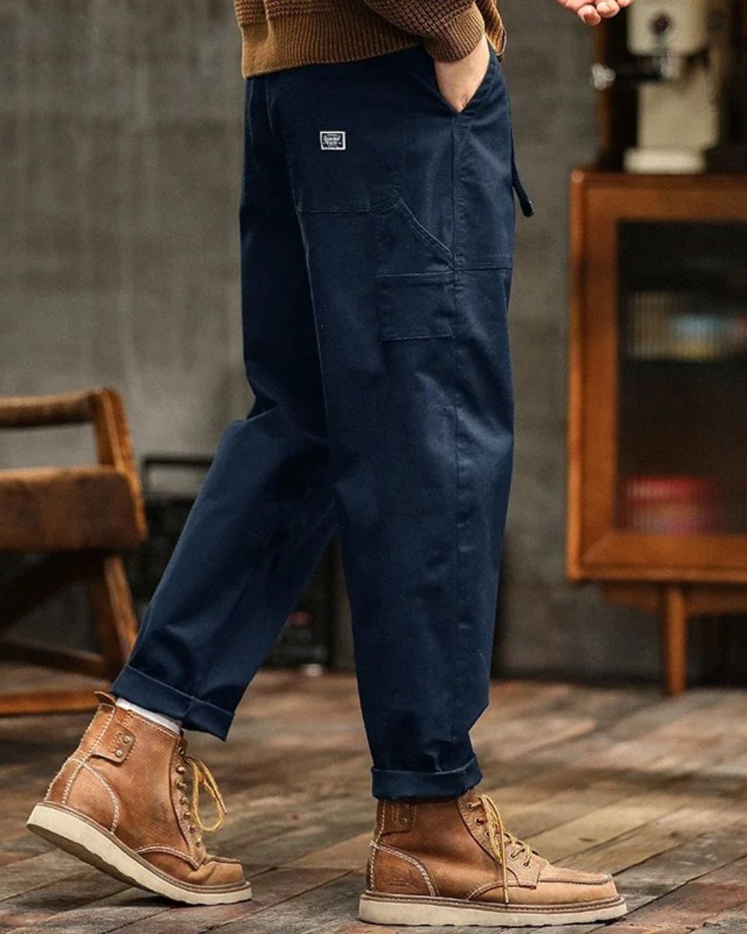 ALPEN | Vintage Cargo Hose im Urban Utility-Stil