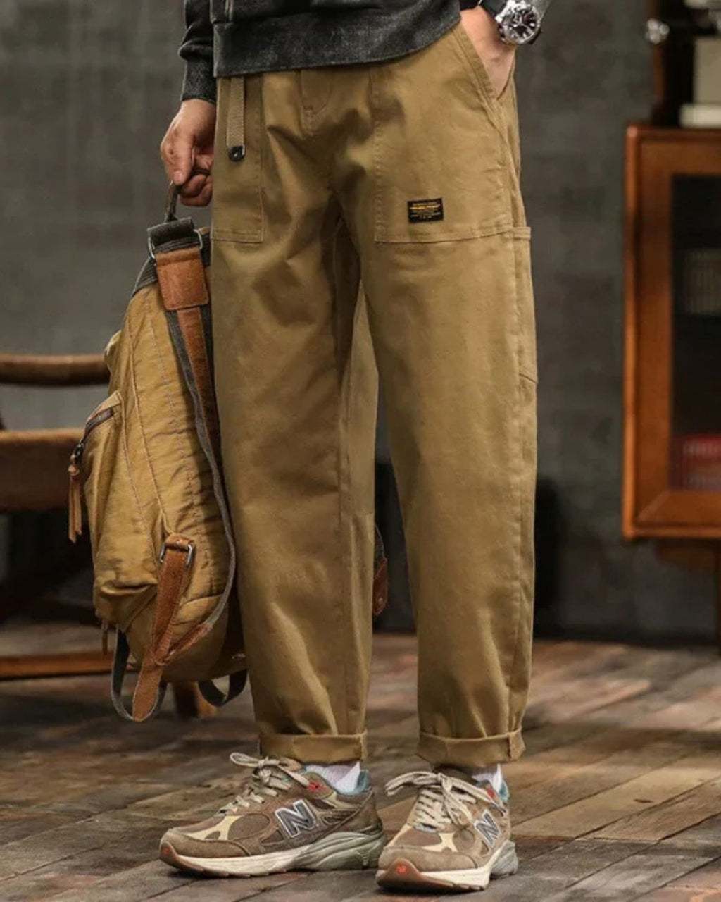 ALPEN | Vintage Cargo Hose im Urban Utility-Stil