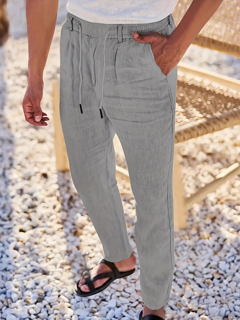 NICHOLS | Leinenhose für Herren