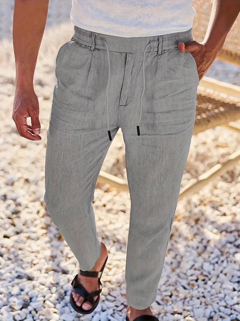 NICHOLS | Leinenhose für Herren