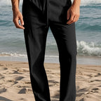 TEO | Leinenhose mit lockerer Passform