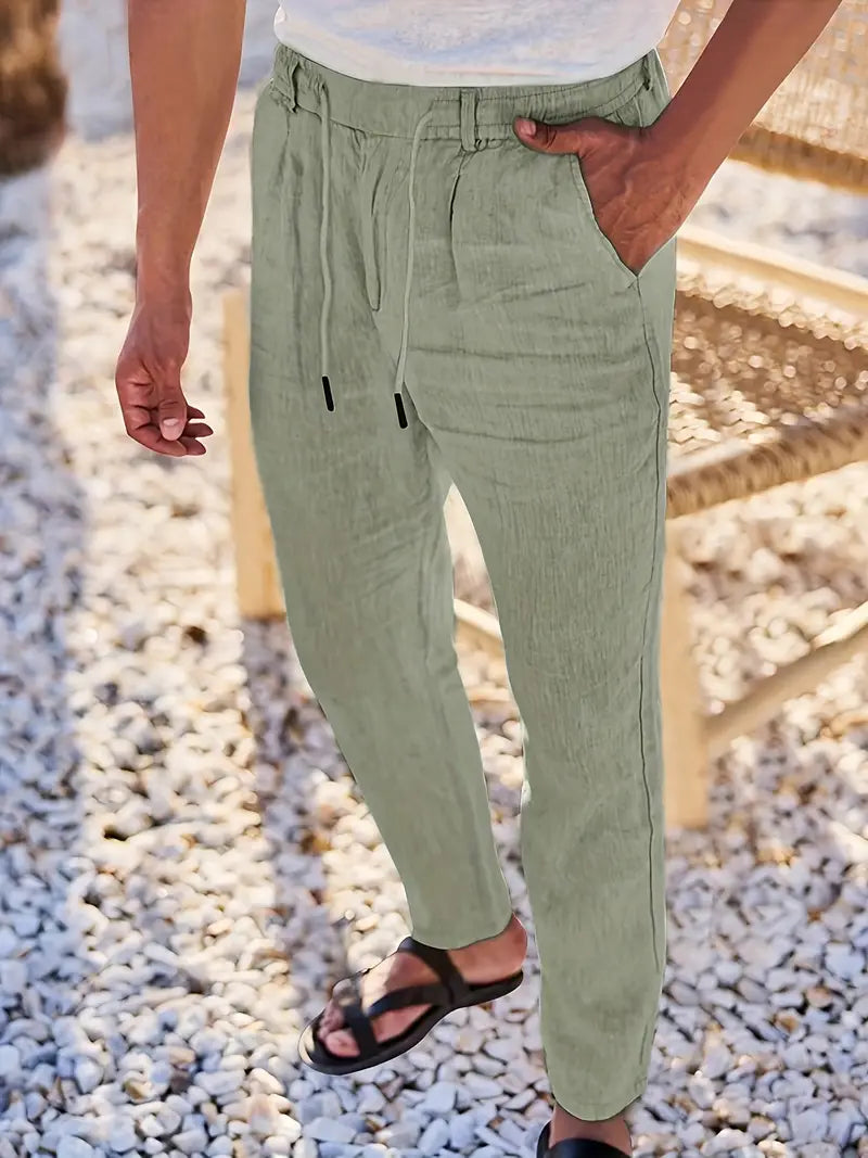 NICHOLS | Leinenhose für Herren