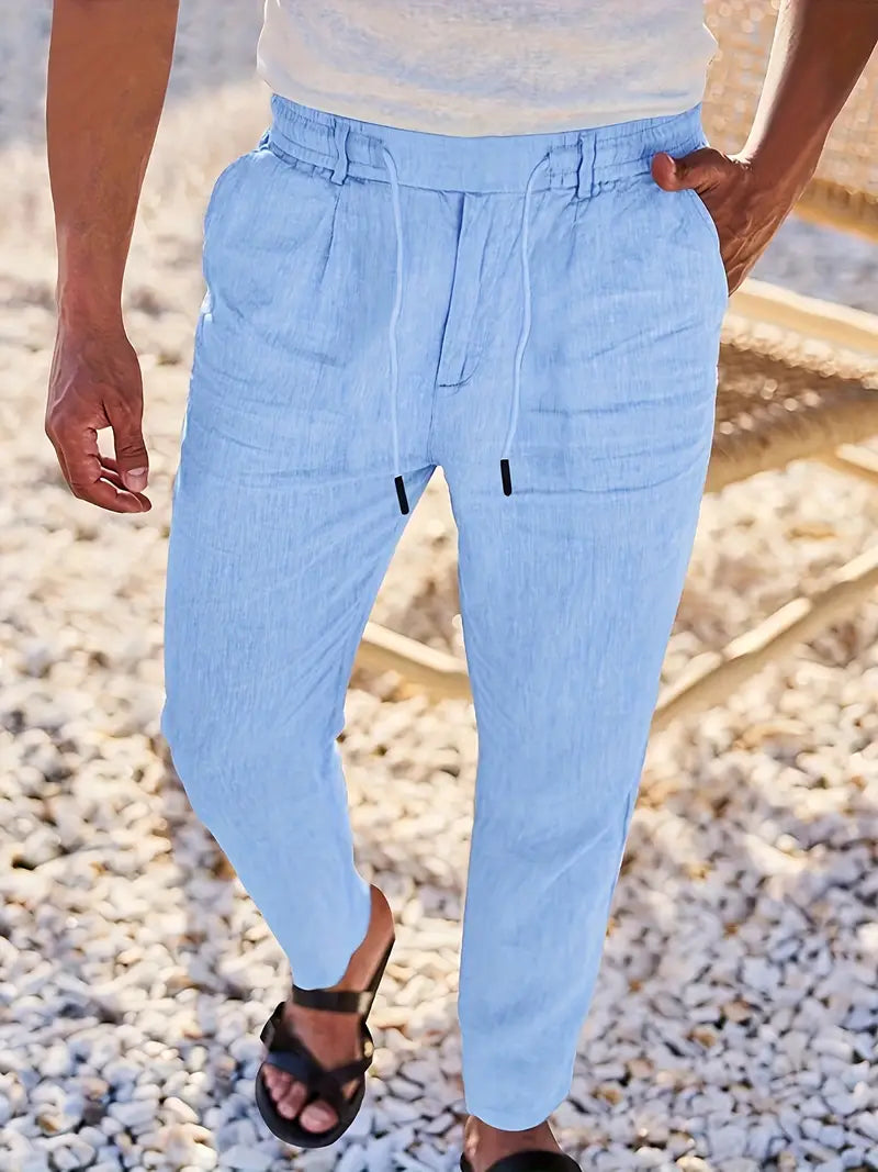 NICHOLS | Leinenhose für Herren