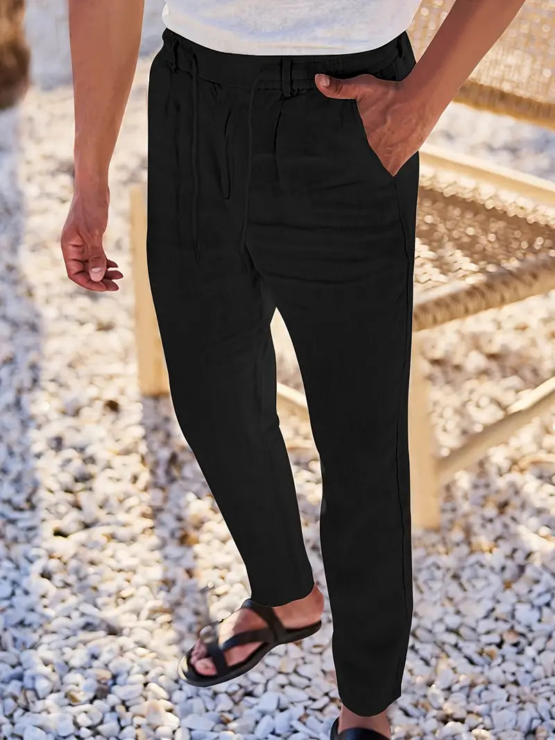 NICHOLS | Leinenhose für Herren