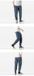 NATHAN | Cord Harem-Hose im japanischen Vintage-Stil