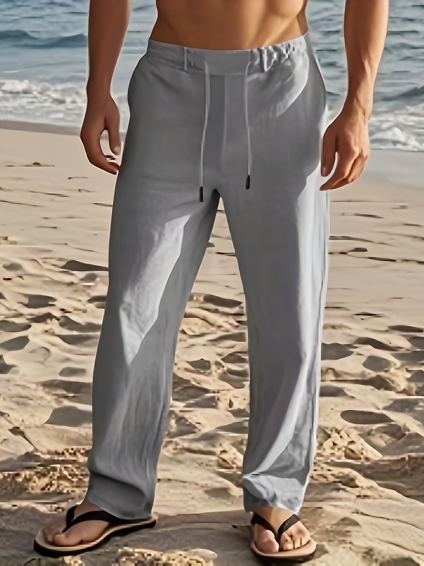 TEO | Leinenhose mit lockerer Passform