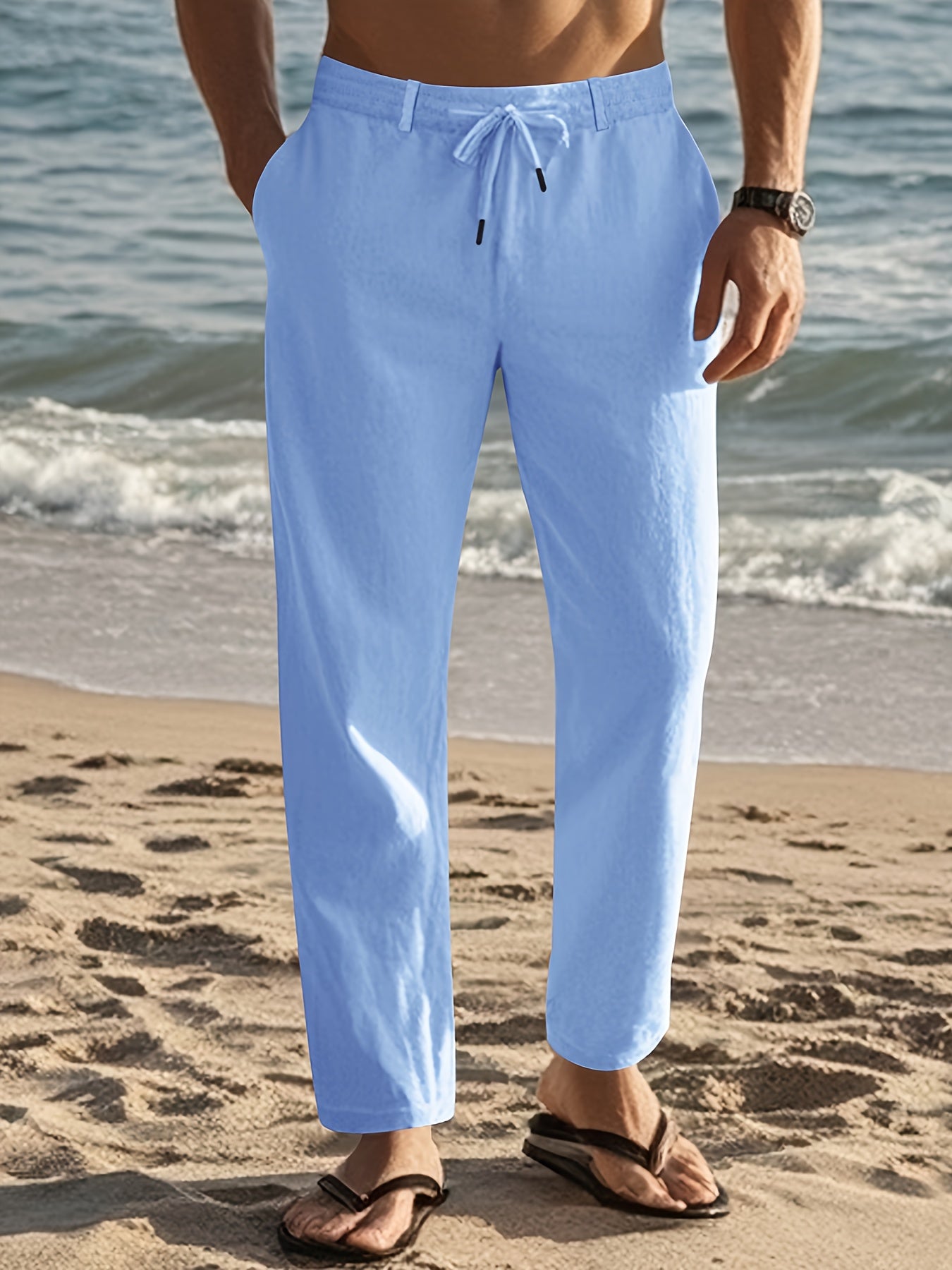 TEO | Leinenhose mit lockerer Passform