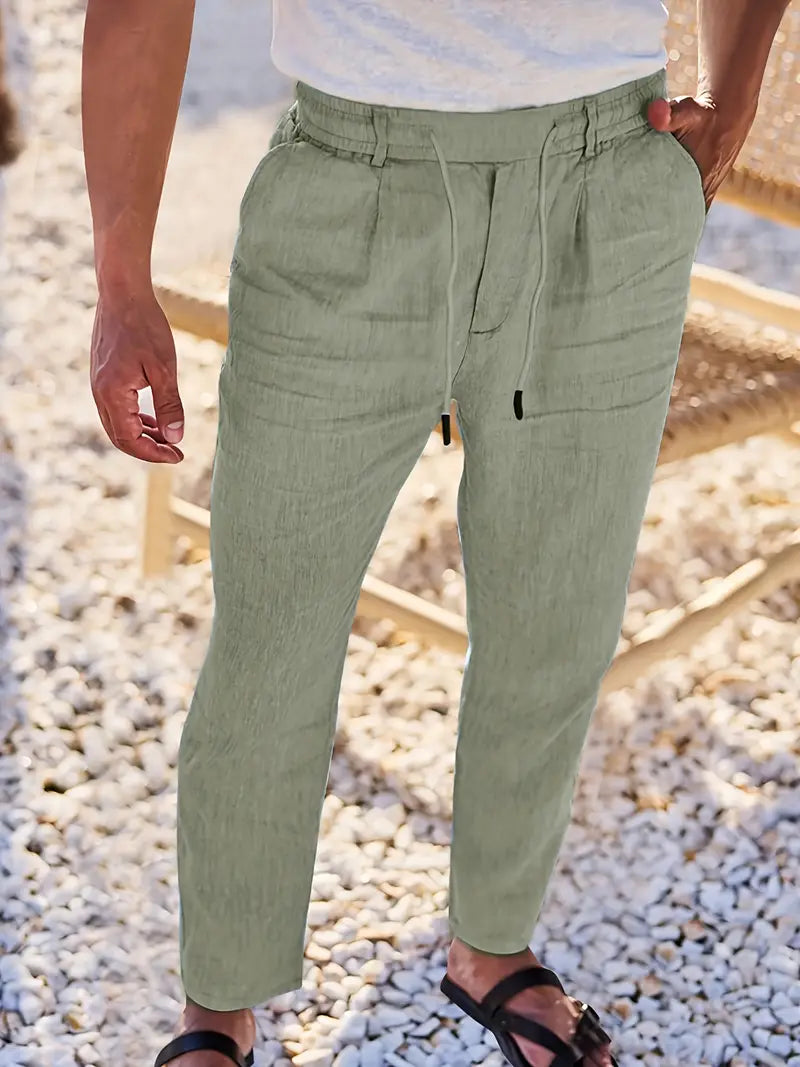 NICHOLS | Leinenhose für Herren