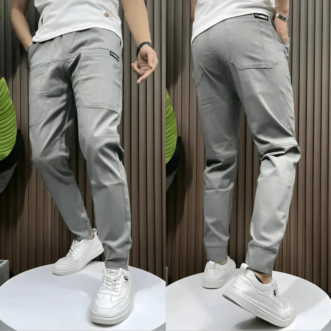 Sommerfeld | Premium Herren Cargo Stretchhose (1 Kaufen, 1 GRATIS dazu)