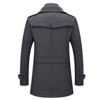VALMONT | Wollmantel mit Thermo-Innenjacke