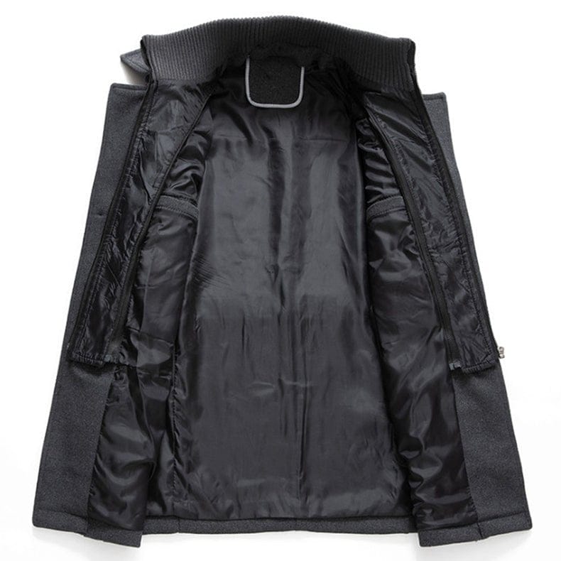 VALMONT | Wollmantel mit Thermo-Innenjacke