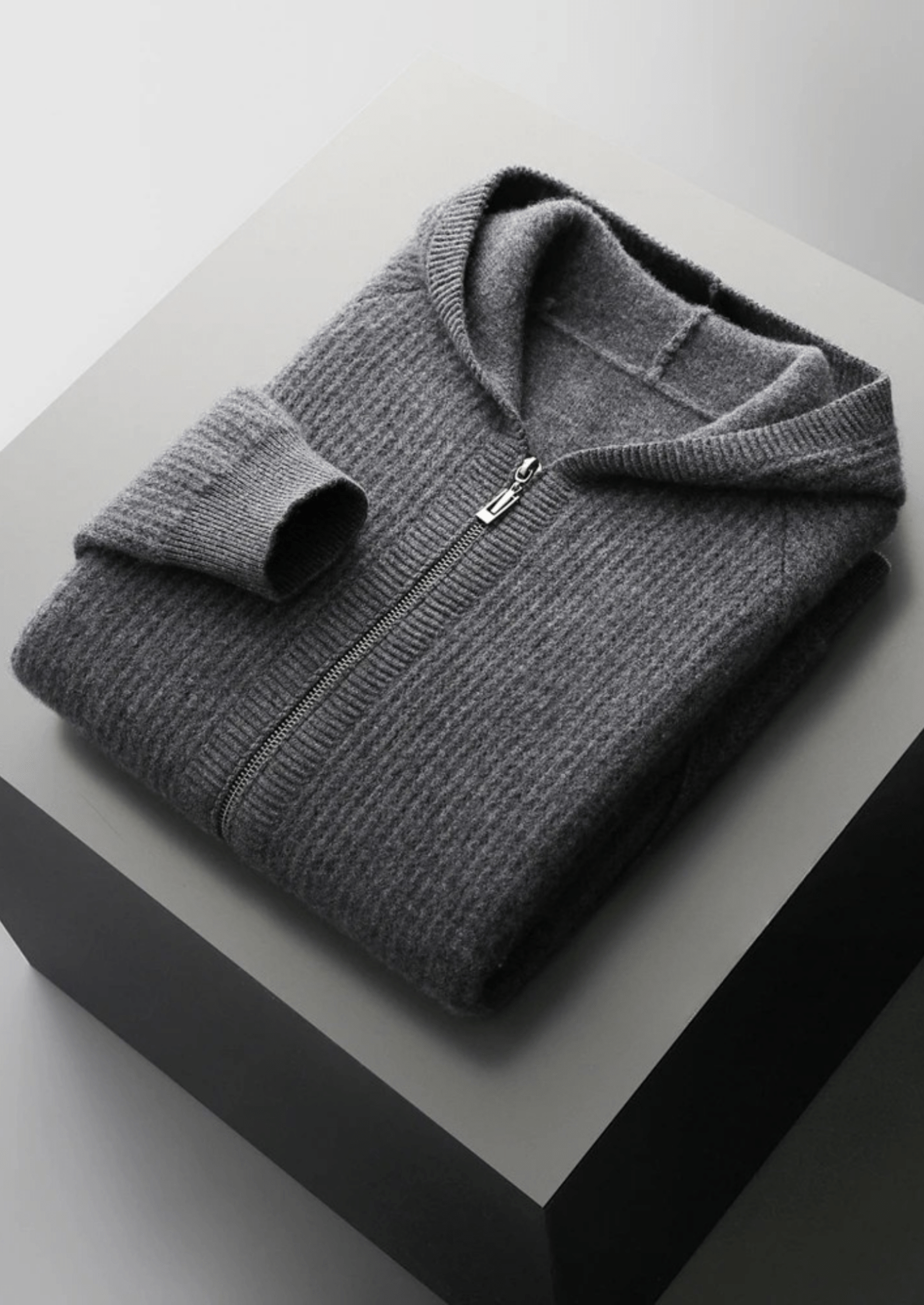 Sommerfeld | Merino Zip-Hoodie aus extra feiner Merinowolle
