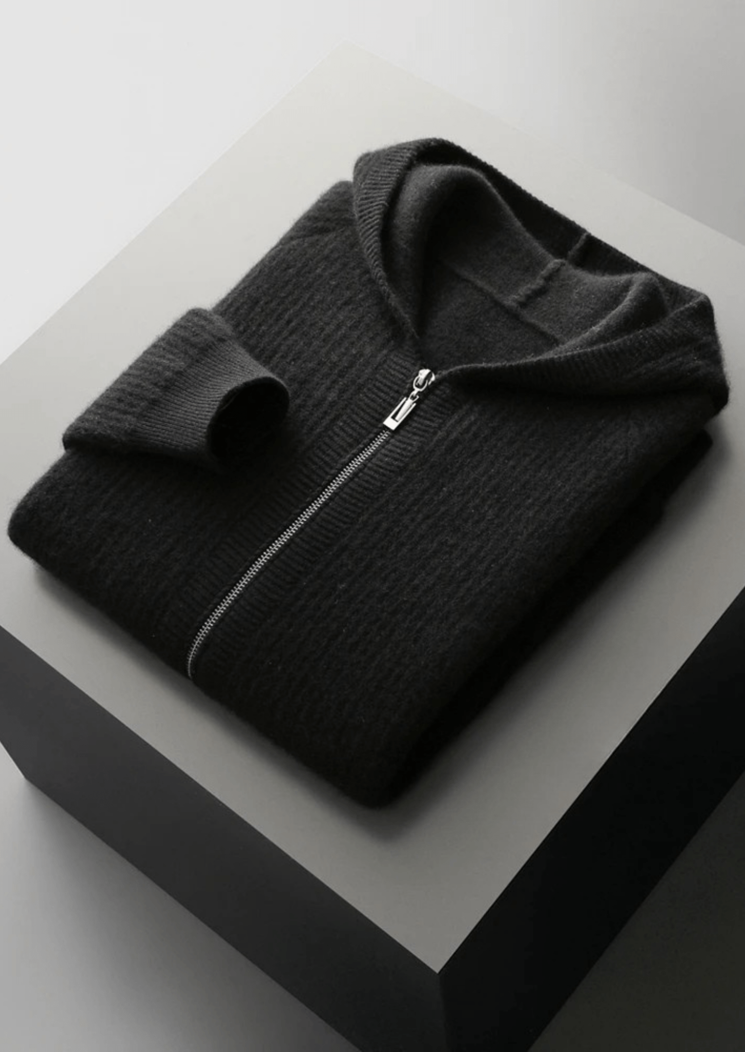 Sommerfeld | Merino Zip-Hoodie aus extra feiner Merinowolle