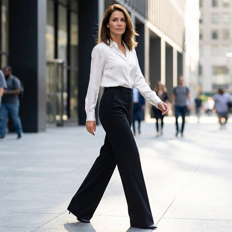 ELARISSA | High-Waist Stoffhose für Damen