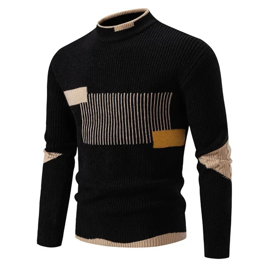 VALERIO | Langärmeliger Strickpullover